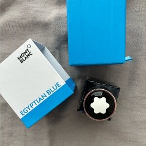 Limited edition Montblanc Egyptian Blue fountain pen ink